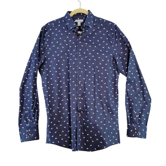 Bar III Men's Slim Fit Dress Shirt Sz M - Picture 1 of 6